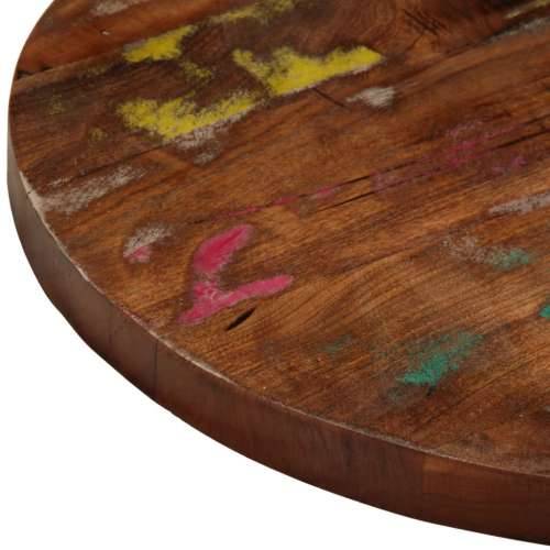 Stolna ploča Ø 70 x 2,5 cm okrugla od masivnog obnovljenog drva - Obnovljeno drvo (prirodno) 70 cm 1 25 mm Cijena