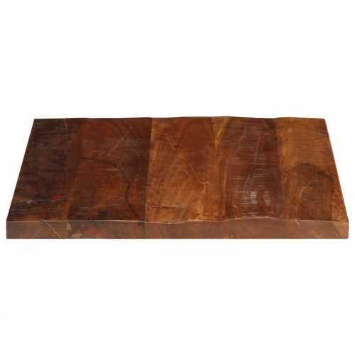 Stolna ploča 60x60x2,5 cm četvrtasta masivno obnovljeno drvo - Obnovljeno drvo (prirodno) 60 x 60 cm 1 25 mm Cijena