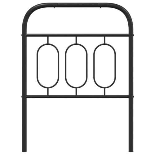 Metalno uzglavlje crno 75 cm - Crna 75 cm 1 Cijena