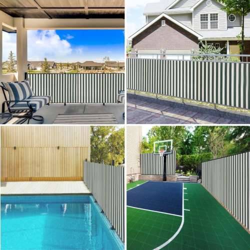 Mreža za privatnost zelena-bijela 1 x 10 m HDPE 150 g/m² - Zelena i bijela 1 x 10 m (150 g) 1 Cijena