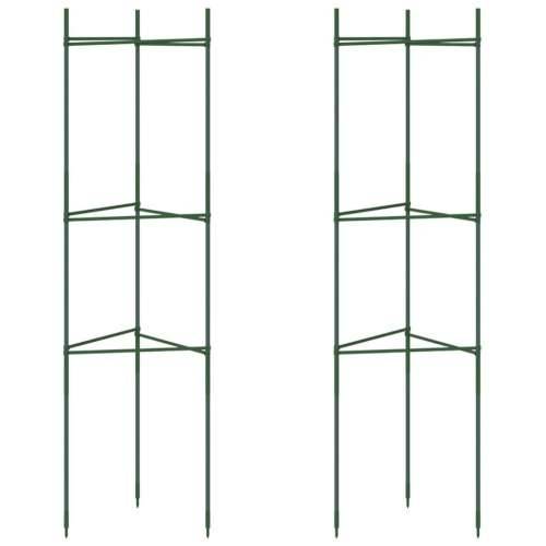 Kavez za rajčice 2 kom 116 cm od čelika i PP-a - 116 cm 2 bez vreće Cijena