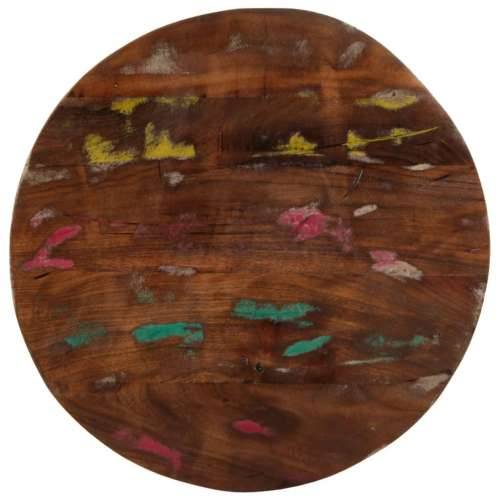 Stolna ploča Ø 60 x 2,5 cm okrugla od masivnog obnovljenog drva - Obnovljeno drvo (višebojno) 60 cm 1 25 mm Cijena