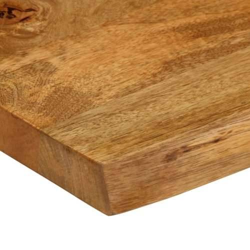 Stolna ploča 90x40x2,5 cm od masivnog drva manga sa živim rubom - Drvo manga (završna obrada od hrastovine) 90 x 40 cm 1 25 mm Cijena