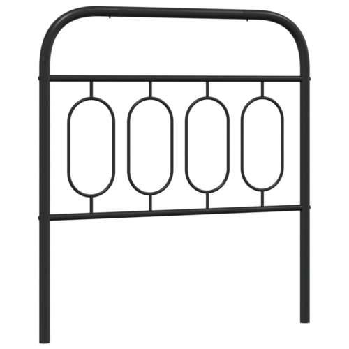 Metalno uzglavlje crno 80 cm Crna 80 cm 1 Cijena