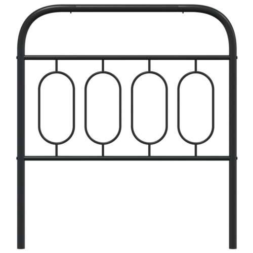 Metalno uzglavlje crno 80 cm Crna 80 cm 1 Cijena