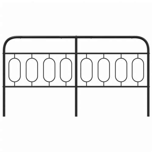 Metalno uzglavlje crno 160 cm - Crna 160 cm 1 Cijena