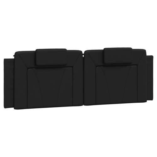 Krevet s madracem crni 160 x 200 cm od umjetne kože - Crna 160 x 200 cm Cijena