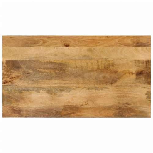 Stolić za kavu 2 razine 100x55x38 cm masivno drvo manga i čelik - 100 x 55 x 38 cm 1 masivno drvo manga Cijena