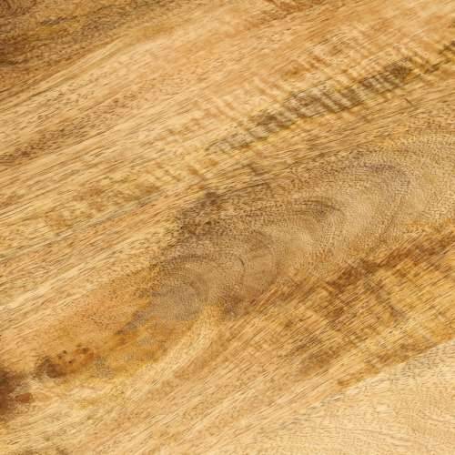 Stolić za kavu 2 razine 100x55x38 cm masivno drvo manga i čelik - 100 x 55 x 38 cm 1 masivno drvo manga Cijena