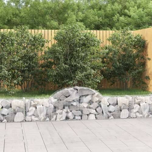 Lučne gabionske košare 18 kom 200x30x40/60 cm pocinčano željezo - 200 x 30 x 40/60 cm 18 Cijena