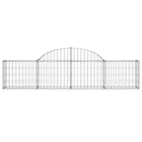 Lučne gabionske košare 18 kom 200x30x40/60 cm pocinčano željezo - 200 x 30 x 40/60 cm 18 Cijena