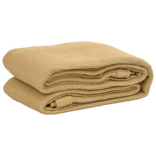 Tepih za šator boja pijeska 250 x 250 cm HDPE - Pijesak 250 x 250 cm 1 Cijena