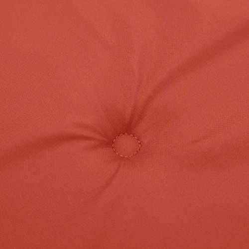 Jastuk za ležaljku prošarani crvena (75+105) x 50 x 4 cm tkanina - prošarana crvena 1 Cijena