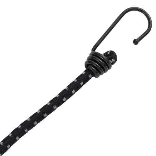 Užad za bungee s reflektirajućim prugama i kukama 25 kom 59 cm - 59 cm 25 Cijena