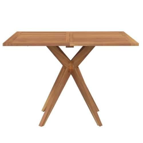 Vrtni stol četvrtasti 110 x 110 x 75 cm masivno bagremovo drvo - 110 x 110 x 75 cm 1 Cijena
