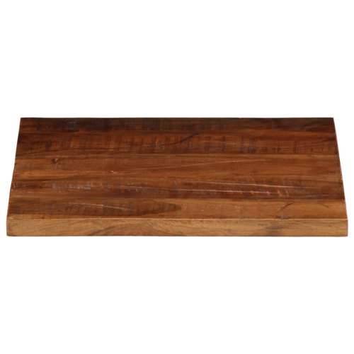 Stolna ploča 50x50x2,5 cm četvrtasta masivno obnovljeno drvo - Obnovljeno drvo (prirodno) 50 x 50 cm 1 25 mm Cijena
