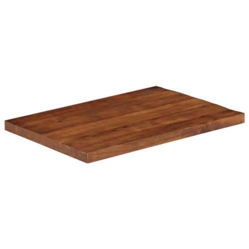Ploča za stol 90x60x2,5 cm pravokutna masivno obnovljeno drvo - Obnovljeno drvo (prirodno) 90 x 60 cm 1 25 mm Cijena