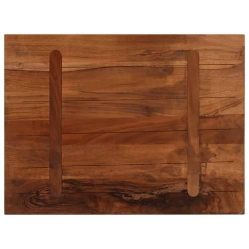 Ploča za stol 90x60x2,5 cm pravokutna masivno obnovljeno drvo - Obnovljeno drvo (prirodno) 90 x 60 cm 1 25 mm Cijena