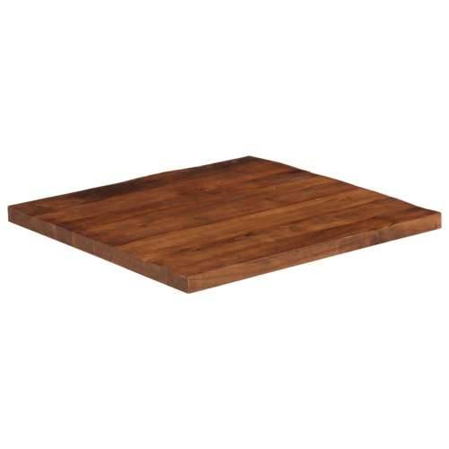 Stolna ploča 70x70x2,5 cm četvrtasta masivno obnovljeno drvo - Obnovljeno drvo (prirodno) 70 x 70 cm 1 25 mm Cijena