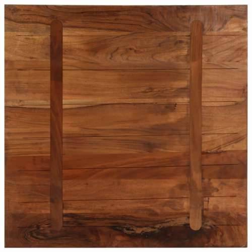 Stolna ploča 70x70x2,5 cm četvrtasta masivno obnovljeno drvo - Obnovljeno drvo (prirodno) 70 x 70 cm 1 25 mm Cijena