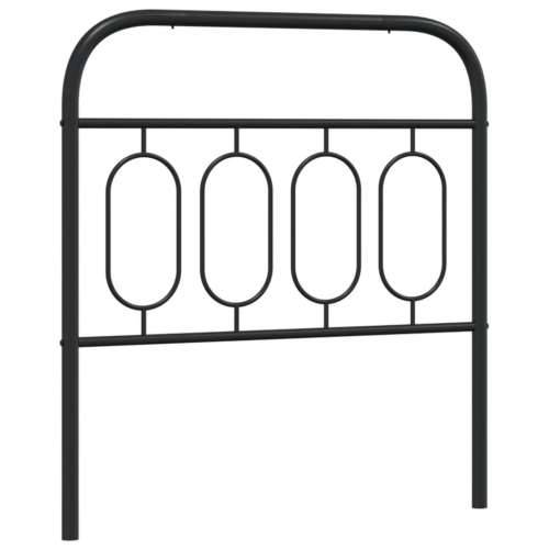 Metalno uzglavlje crno 90 cm - Crna 90 cm 1 Cijena