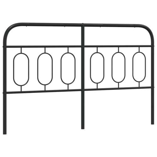 Metalno uzglavlje crno 150 cm - Crna 150 cm 1 Cijena