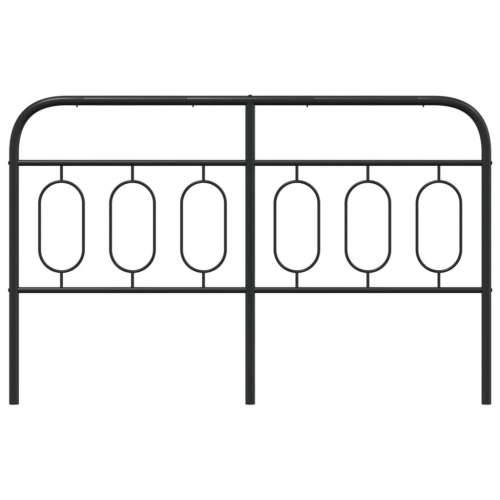 Metalno uzglavlje crno 150 cm - Crna 150 cm 1 Cijena