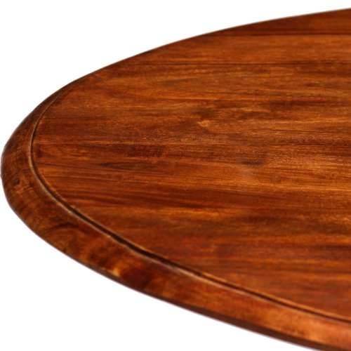 Blagovaonski stol 80x76 cm bagremovo drvo s premazom boje meda - 80 x 76 cm 1 Cijena