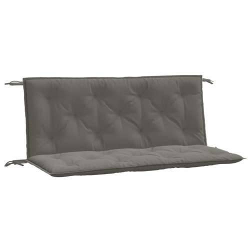 Jastuci za vrtnu klupu 2 kom tamnosivi 120x50x7 cm tkanine - prošarana tamnosiva 120 x 50 x 7 cm 1 Cijena