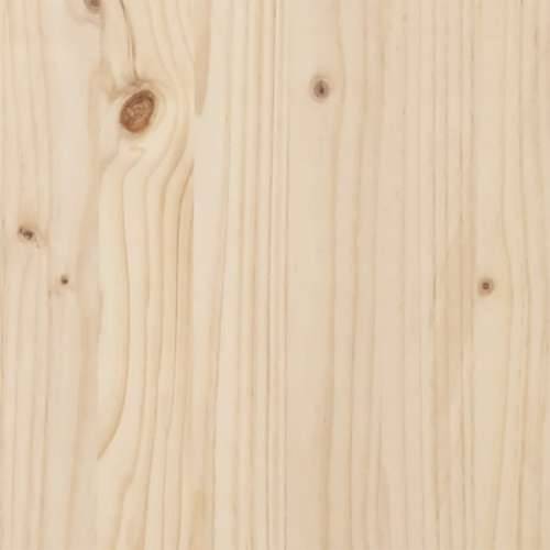 Visoki krevet s krovom 80 x 200 cm od masivne borovine Prirodna 80 x 200 cm Cijena