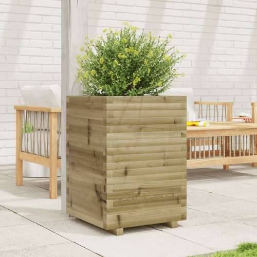 Vrtna sadilica 50x50x72 cm od impregnirane borovine - Prirodno impregnirano 50 x 50 x 72 cm 1 Cijena