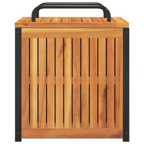 Vanjska kutija za jastuke 45x45x45/53 cm masivno drvo i čelik 45 x 45 x 45/53 cm Cijena