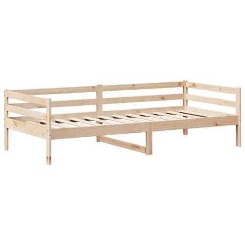 Dnevni krevet s krovom 90x200 cm od masivne borovine - Prirodna 90 x 200 cm Cijena