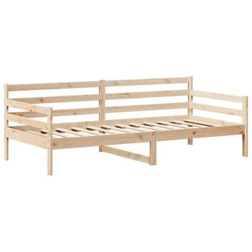 Dnevni krevet s krovom 90x200 cm od masivne borovine - Prirodna 90 x 200 cm Cijena