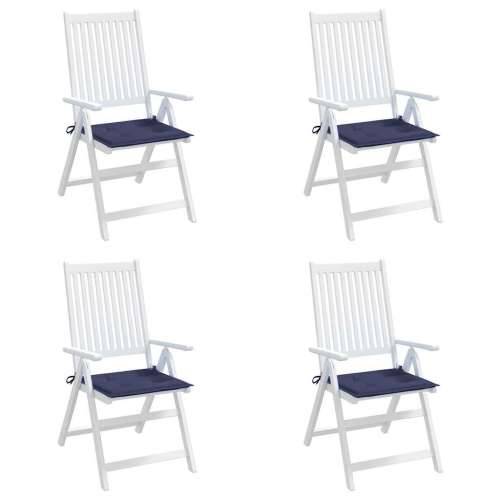 Jastuci za palete 4 kom modri 40x40x4 cm od tkanine Oxford - Modra 40 x 40 x 4 cm 4 Cijena