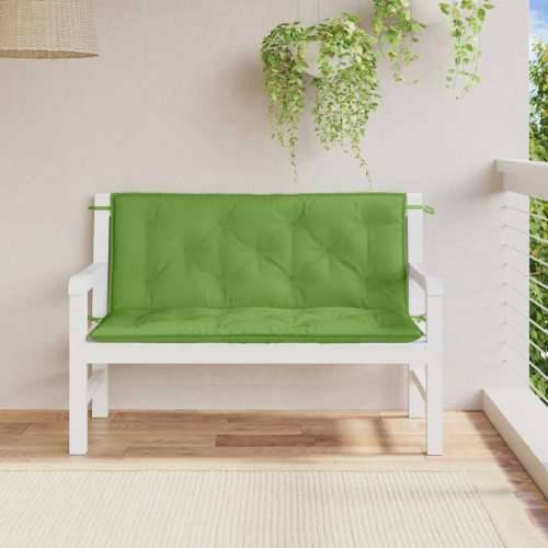 Jastuci za vrtnu klupu 2 kom zeleni 120x50x7 cm tkanina prošarana zelena 120 x 50 x 7 cm 1 Cijena