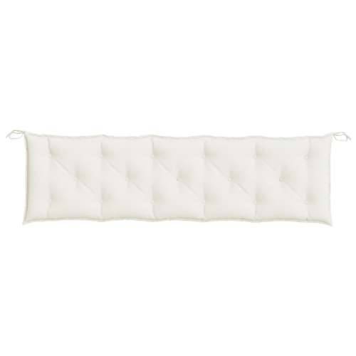 Jastuci za vrtnu klupu 2 kom prošarano krem 180x50x7 cm tkanina - prošarana krem 180 x 50 x 7 cm 1 Cijena