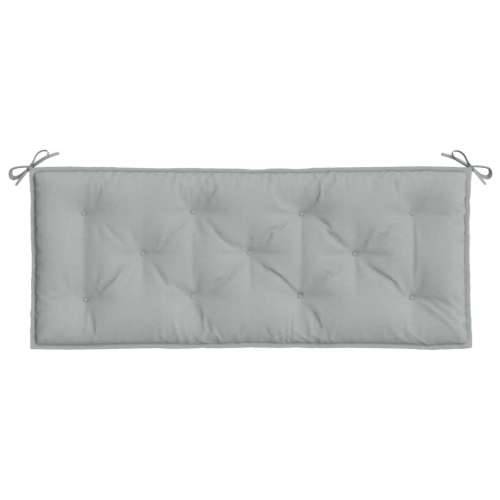 Jastuci za vrtnu klupu 2 kom svjetlosivi 120x50x7 cm tkanine - prošarana svjetlosiva 120 x 50 x 7 cm 1 Cijena