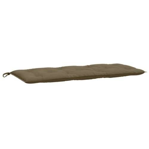 Jastuci za vrtnu klupu 2 kom smeđesivi 120x50x7 cm tkanina - prošarana smeđesiva 120 x 50 x 7 cm 1 Cijena