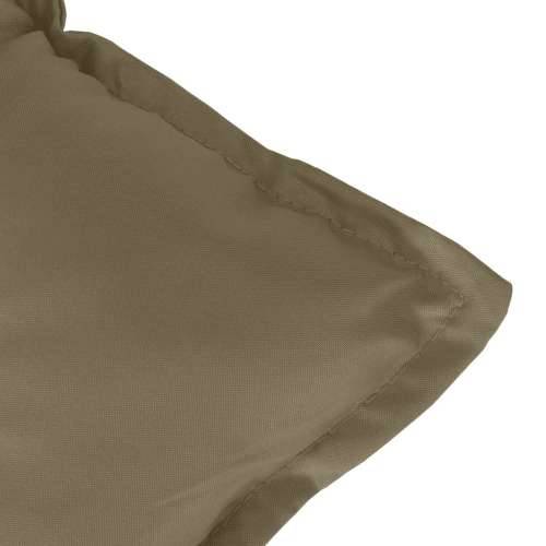 Jastuci za vrtnu klupu 2 kom smeđesivi 120x50x7 cm tkanina - prošarana smeđesiva 120 x 50 x 7 cm 1 Cijena