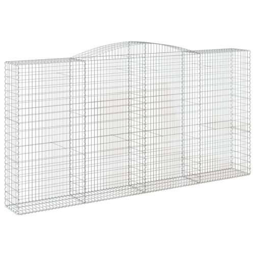 Lučne gabionske košare 7 kom 400x50x200/220cm pocinčano željezo - 400 x 50 x 200/220 cm 7 Cijena