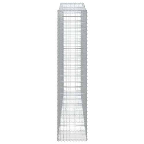 Lučne gabionske košare 7 kom 400x50x220/240cm pocinčano željezo - 400 x 50 x 220/240 cm 7 Cijena