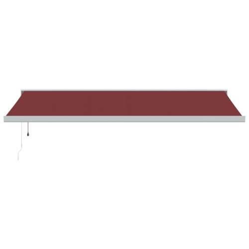 Tenda na automatsko uvlačenje bordo 500 x 300 cm - boja burgundca i bijela 500 x 300 cm 1 Cijena