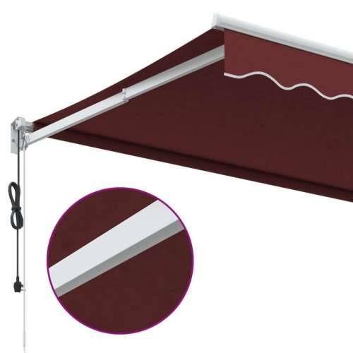 Tenda na automatsko uvlačenje bordo 500 x 300 cm - boja burgundca i bijela 500 x 300 cm 1 Cijena
