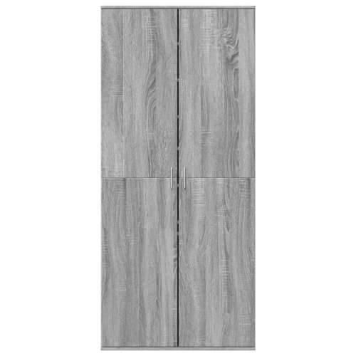 Ormarić za cipele boja hrasta 80x39x178 cm konstruirano drvo - Sivi hrast sonoma 1 Cijena