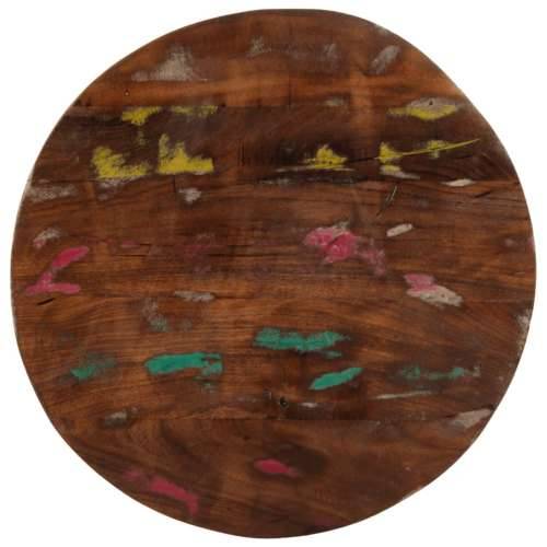 Stolna ploča Ø 60 x 3,8 cm okrugla od masivnog obnovljenog drva - Obnovljeno drvo (višebojno) 60 cm 1 38 mm Cijena