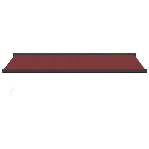 Tenda na ručno uvlačenje bordo 500 x 300 cm - Tamno crvena 500 x 300 cm 1 Cijena