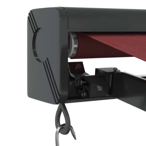 Tenda na ručno uvlačenje bordo 500 x 300 cm - Tamno crvena 500 x 300 cm 1 Cijena