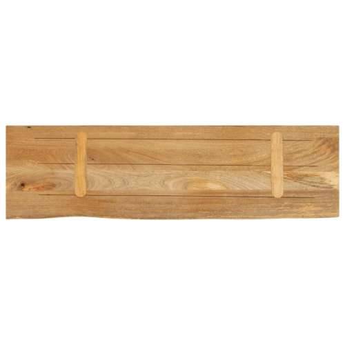 Stolna ploča sa živim rubom 100x40x2,5cm od masivnog drva manga Prirodna 100 x 40 x 2.5 cm 1 masivno drvo manga Cijena