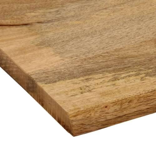Stolna ploča 90x80x2,5 cm od masivnog drva manga sa živim rubom - Drvo manga (prirodno) 90 x 80 cm 1 25 mm Cijena